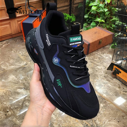 Milan new mesh hollow breathable air cushion sneakers