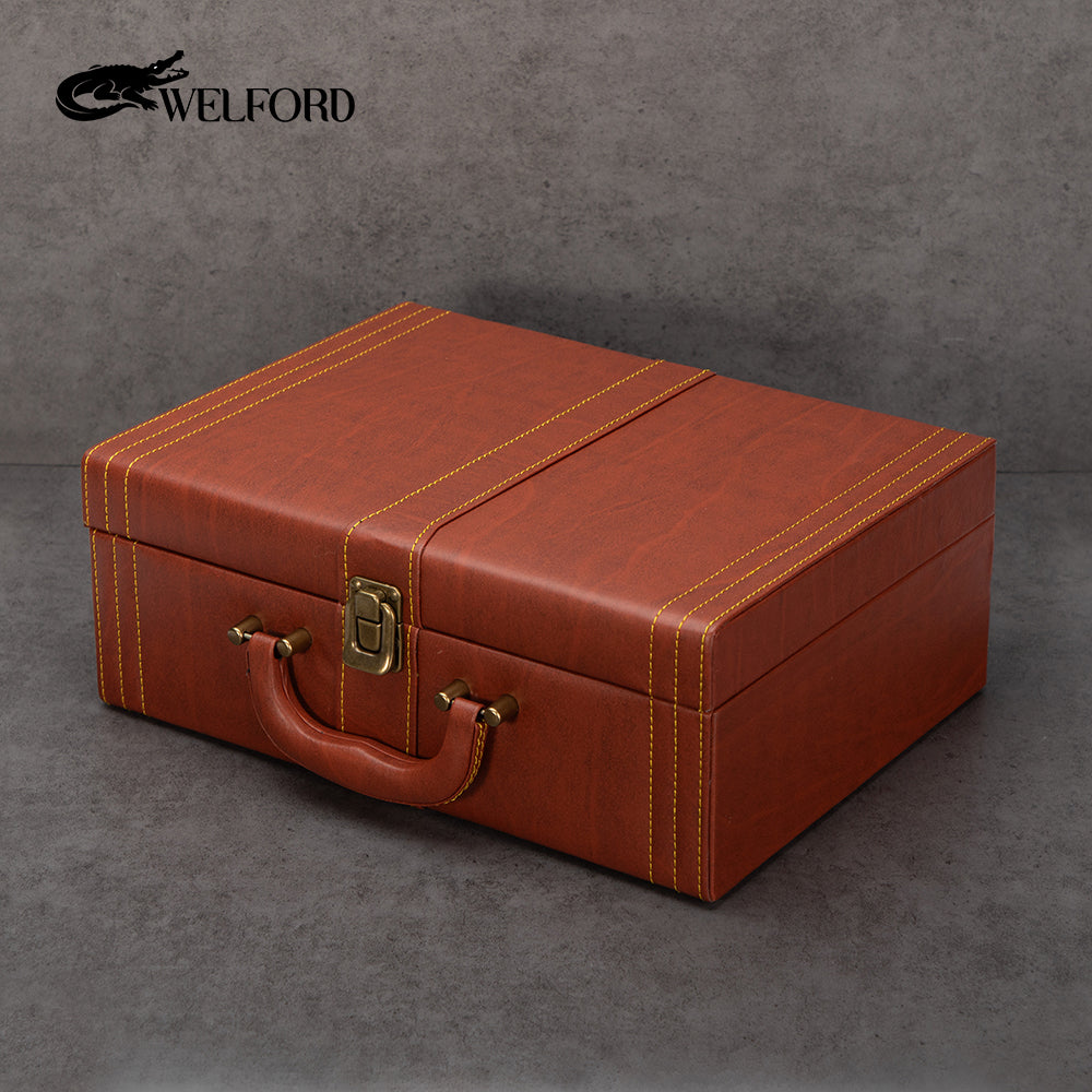 Italian traditional retro shoe box