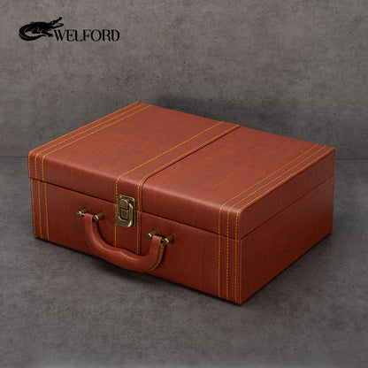 Italian traditional retro shoe box