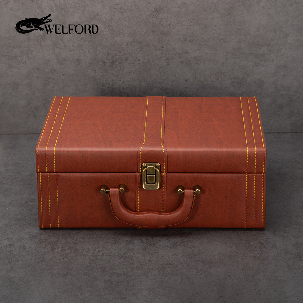 Italian traditional retro shoe box