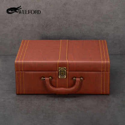 Italian traditional retro shoe box