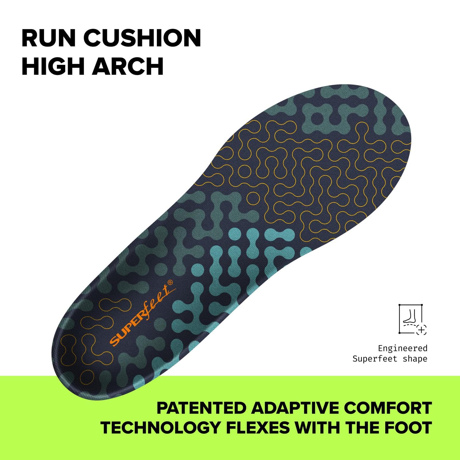 Comfort Shoe Insoles for Men Women Adjustable Size 4D Memory Foam Cloud Soles Arch Support Improved Posture