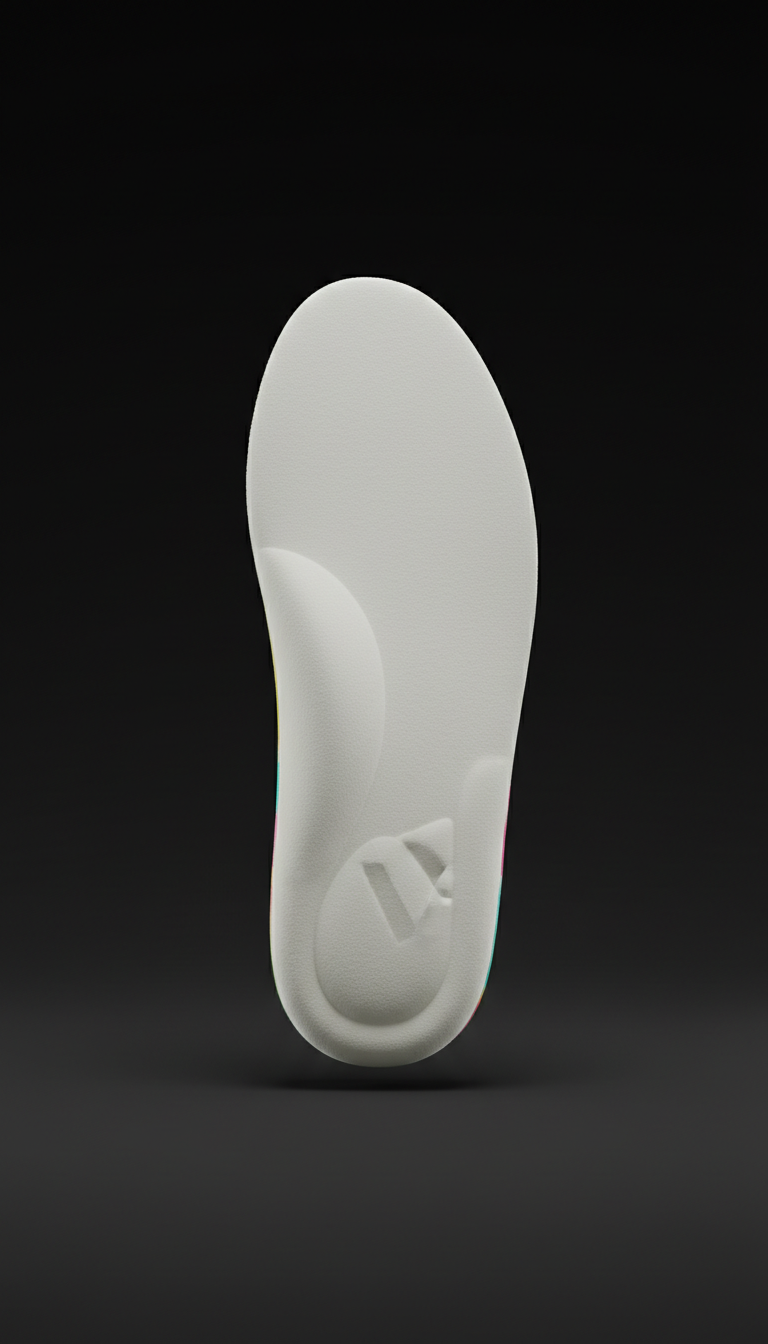 Cloud White memory foam insole