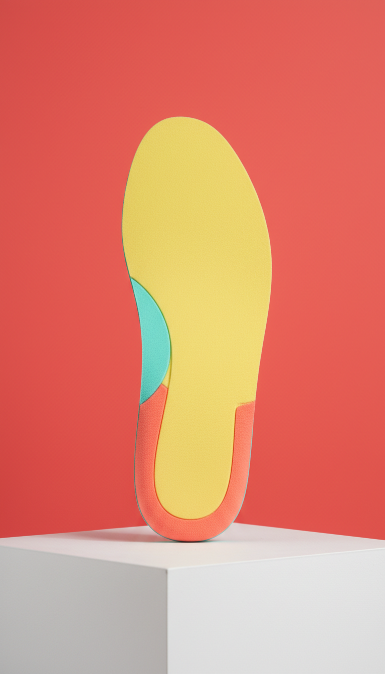 Pop Yellow high-resilience insole