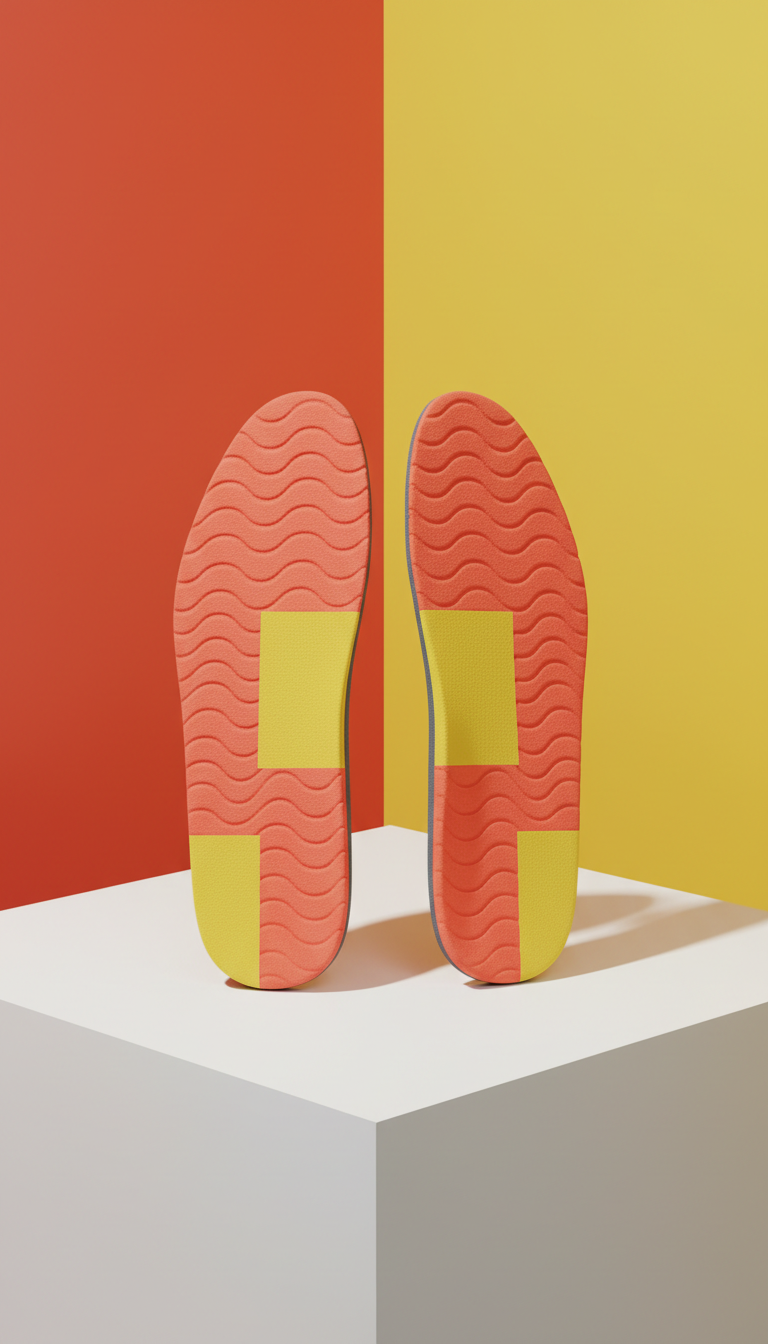 Electric Coral memory foam insole