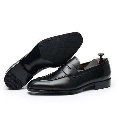 British Square Toe Loafers