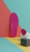 Vivid Magenta High-Elasticity Insole